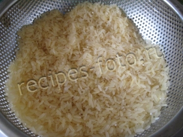 Рис с рыбой в духовке (плов)