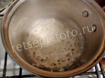 Рисовый пудинг с заварным кремом "Сютлач"