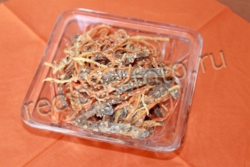 Салат из говяжьего сердца с морковью по-корейски