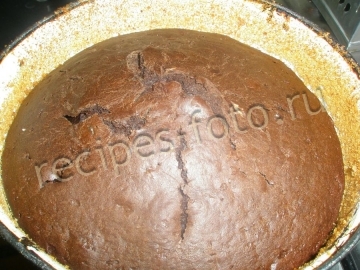 Шоколадный пирог без яиц и сливочного масла