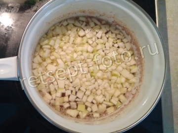 Суп из индейки с кабачком и картофельным пюре детям от 1 года