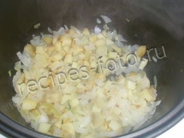 Суп из кабачков с картошкой и цветной капустой в мультиварке