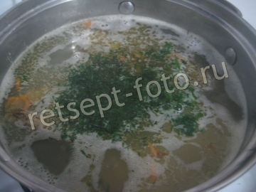 Суп со шпротами и рисом