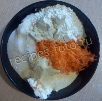 Сырники с морковью и творогом для детей от 1 года