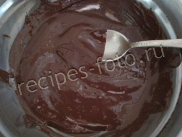 Творожное пирожное с шоколадом