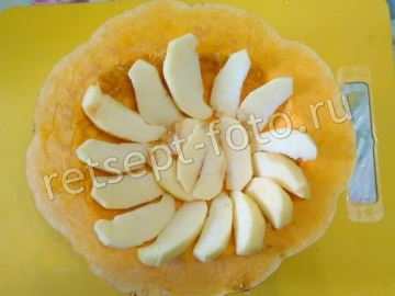 Тыква с яблоками запеченная в духовке детям до 1 года