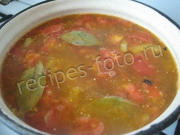 Вкусный суп с болгарским перцем и фасолью