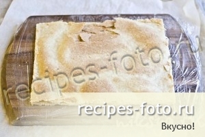 Торт Наполеон с вареной сгущенкой (Мильфей)