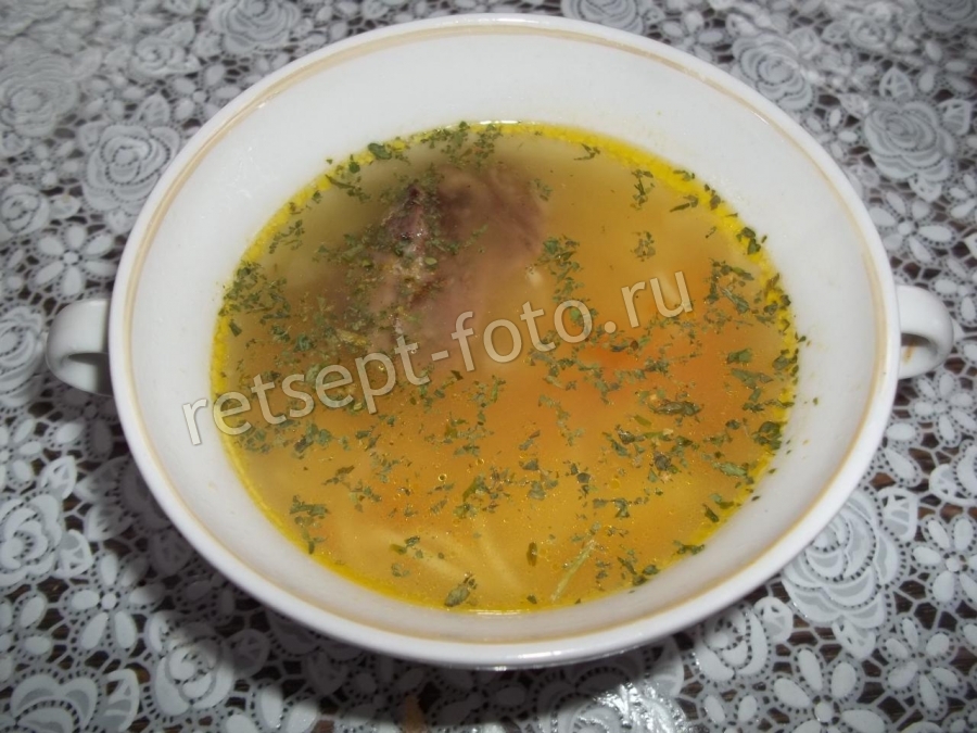 Супы На Кости Рецепты С Фото