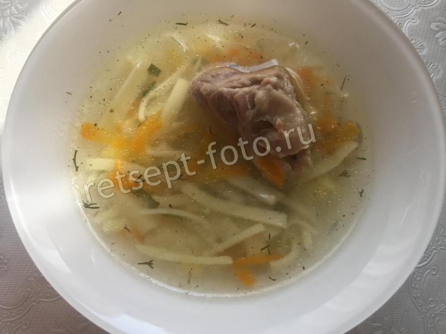 Супы Без Зажарки Рецепты С Фото