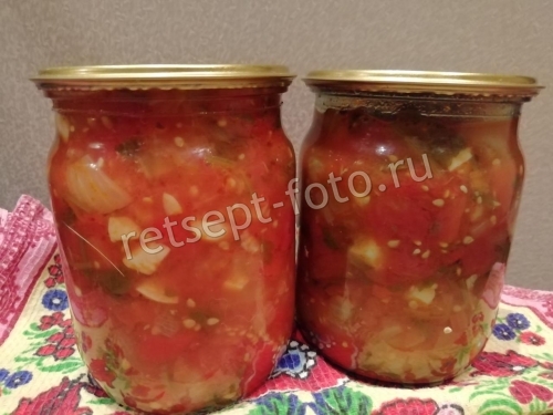 Классический соус «Сальса» из помидор на зиму