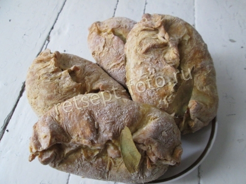 Пирожки с рыбой из сырного теста в духовке