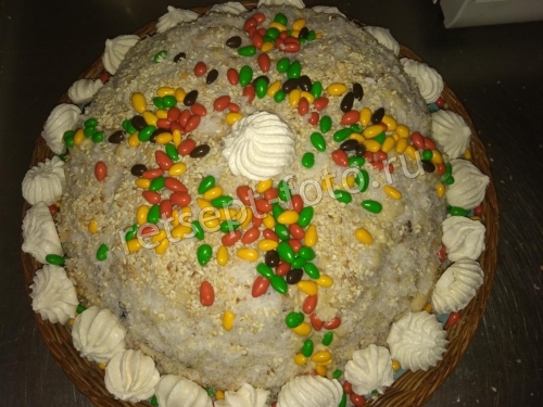 Торт "Муравейник" на праздник