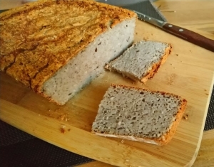 Гречневый хлеб из зеленой гречки без дрожжей 