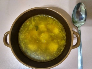 Простой суп с фрикадельками и картошкой для детей от 1 года 