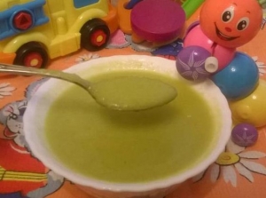 Рыбный суп-пюре из минтая для ребенка до 1 года 