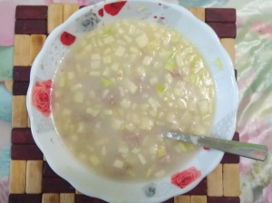 Суп из индейки с кабачком и картофельным пюре детям от 1 года 