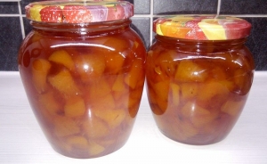 Варенье-пятиминутка из персиков 