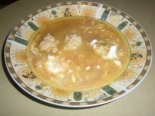Гречневый суп-пюре с фрикадельками