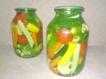 Консервированные овощи ассорти "Огород" на зиму
