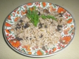 Рис с грибами в мультиварке Поларис 