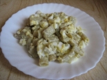 Салат из стручковой фасоли с яйцом на скорую руку 