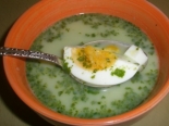 Шпинатный холодный суп "Шечаманды"