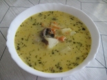 Сырный суп с грибами и плавленым сыром (с секретом) 