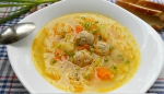 Калорийность супа с фрикадельками и лапшой